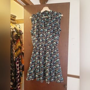Adorable Fox Print Dress
